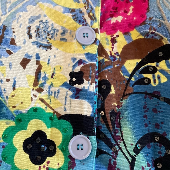 Shana K Button Down Coat, Women’s Sz L - Picture 9 of 13